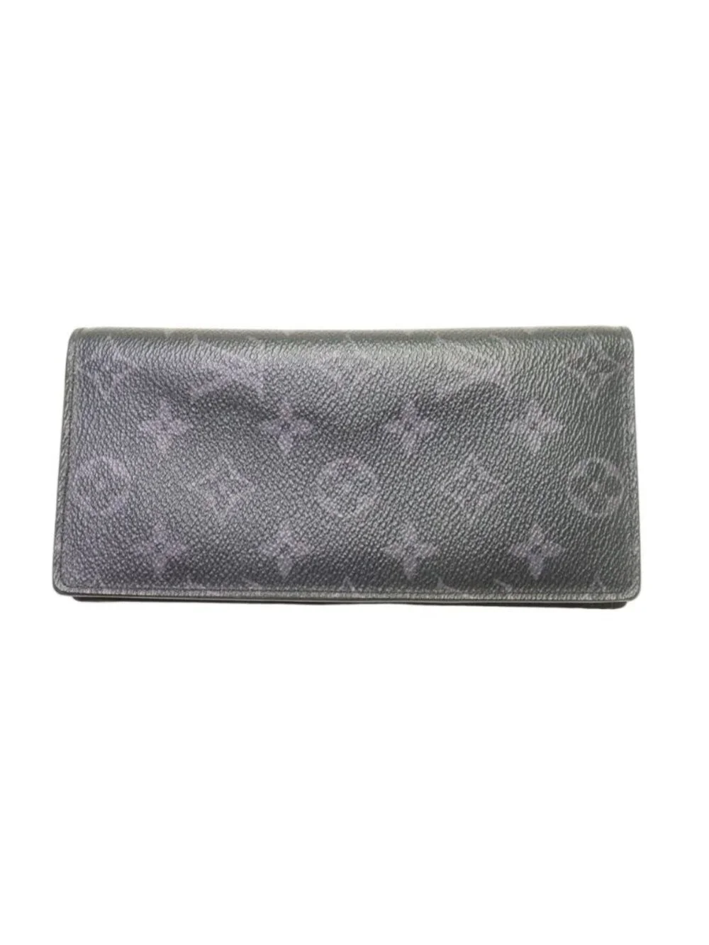 Louis Vuitton Monogram Eclipse Portefeuille Brazza Bifold Wallet